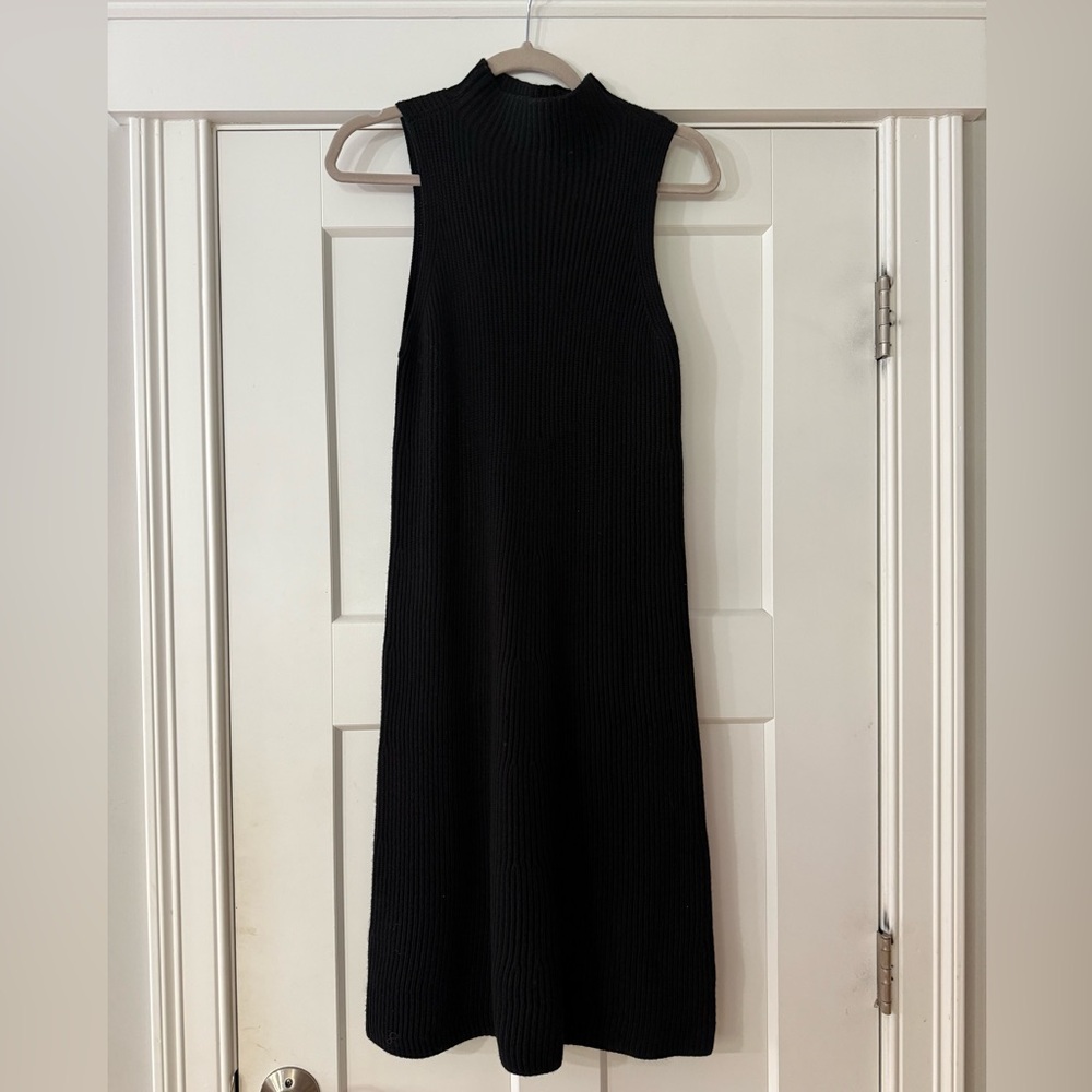 Talbots Merino Wool Ribbed Sweater Dress